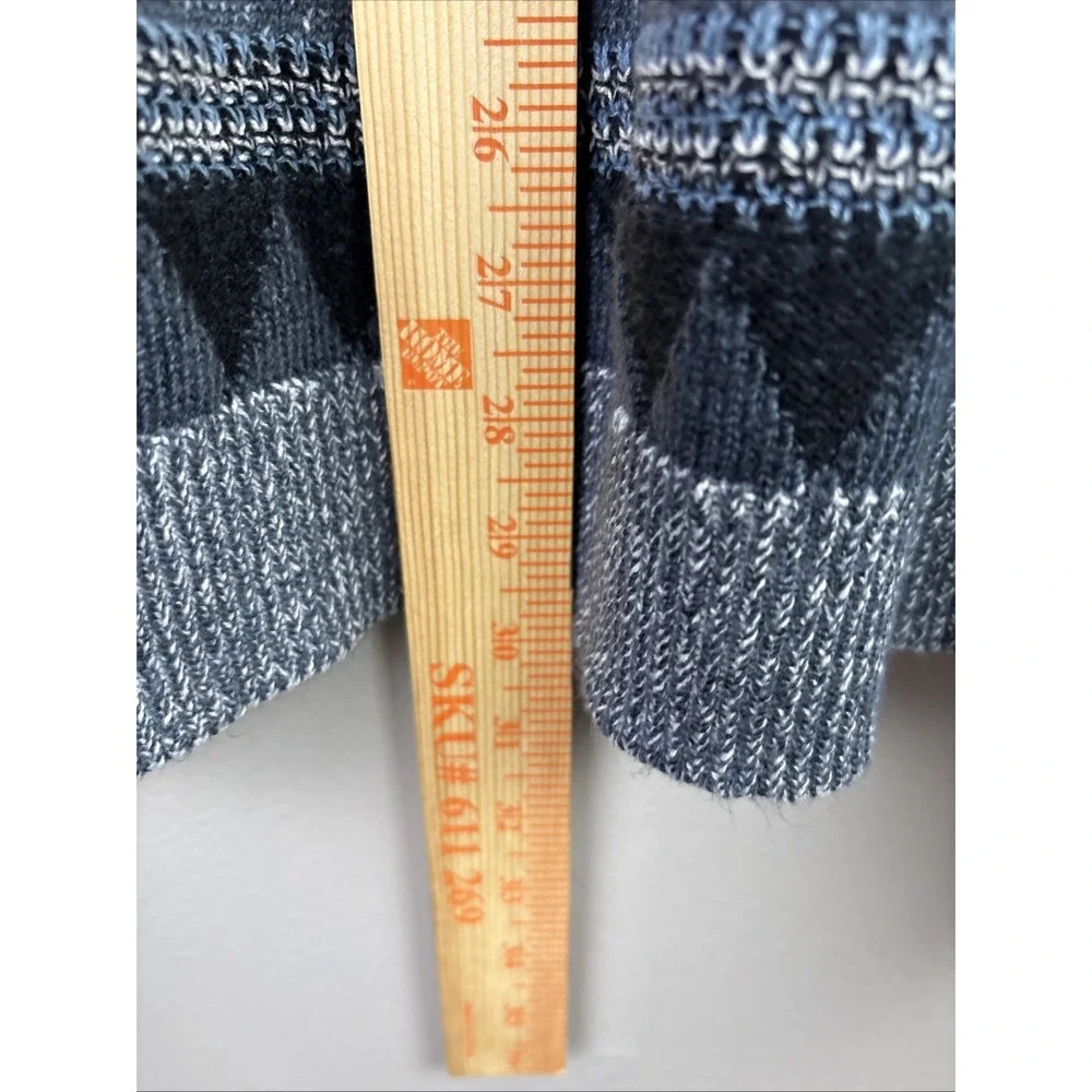 Sun And Stone Long Sleeve‎ Grandpa Sweater Size XXL Geometric Print Fleck